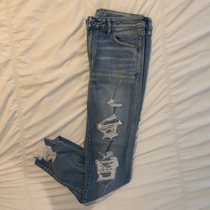 AE hi-rise jeggings